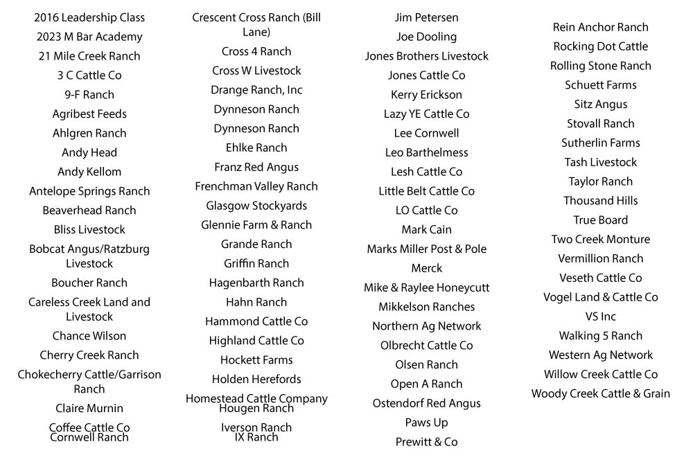 - Montana Stockgrowers Association